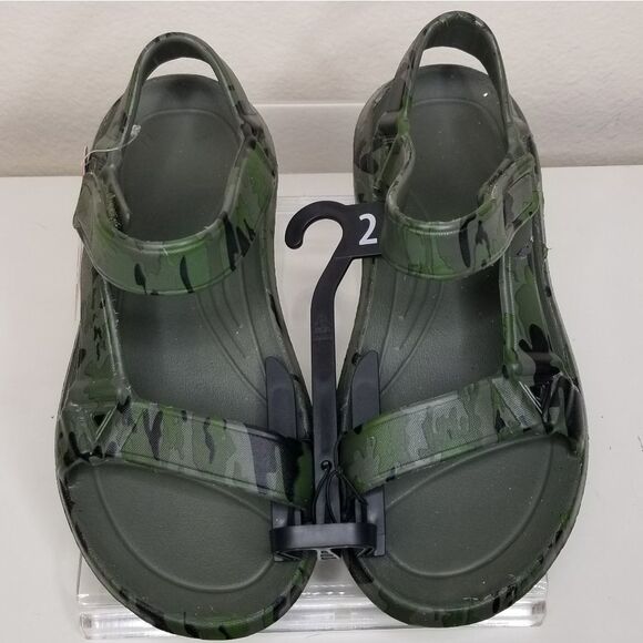 Wonder‎ Nation Camoflage Beach Sport Sandals Boys Size 2 - Picture 10 of 10